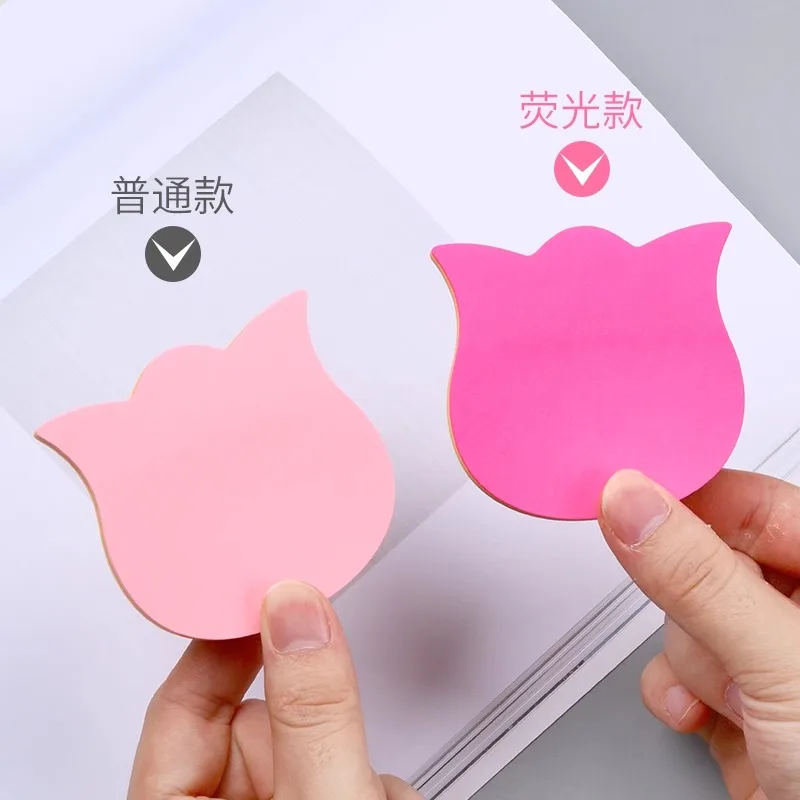 M&G-かわいい漫画の動物メモ帳、粘着メモ帳、文房具ステッカー、コンビニエンスステッカー