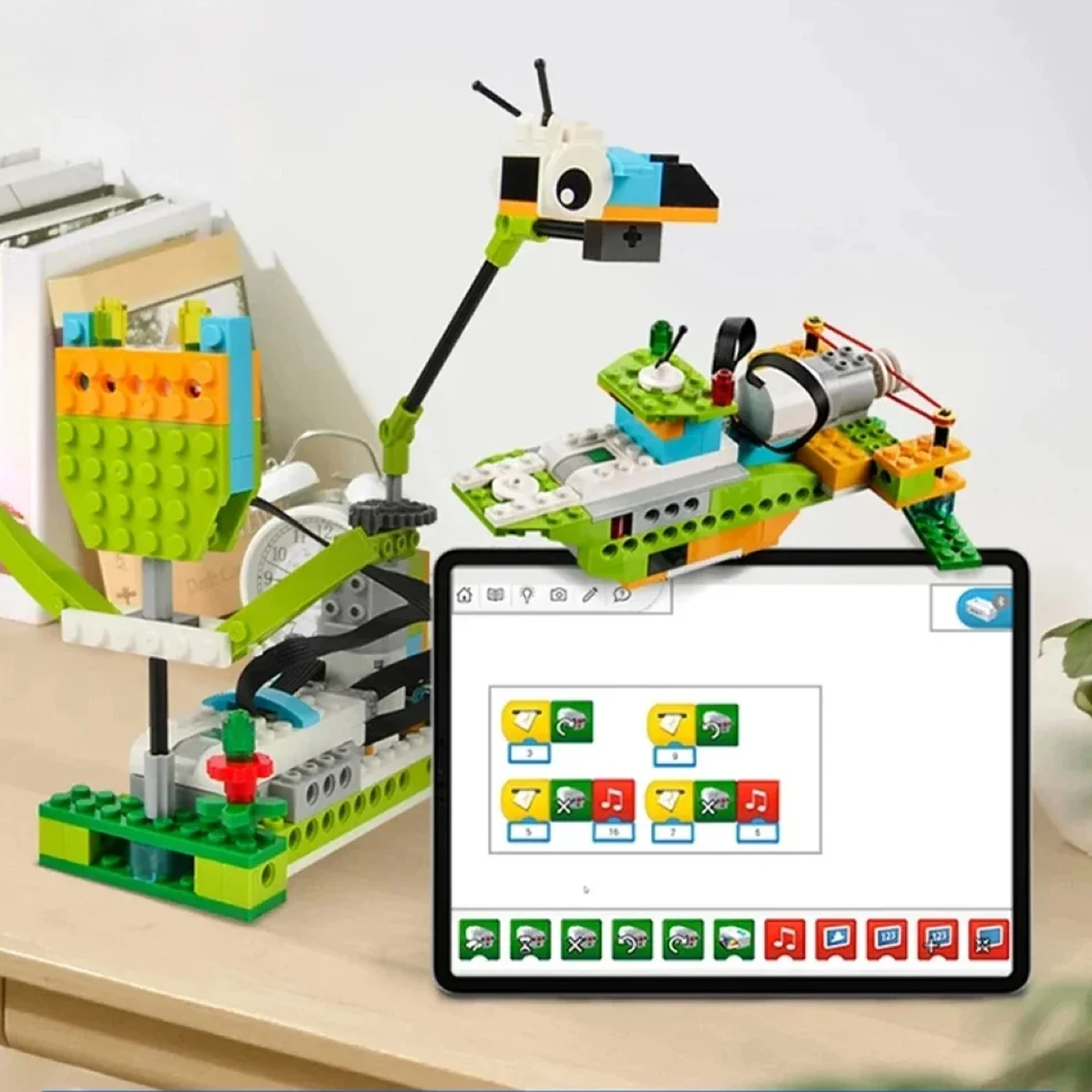 Programming WeDo 2.0 Robotics Core Set STEM Box Kit 280PCS Bricks Sound Sensor Connect Wire Building Block 45300 Education Gift - Image 5