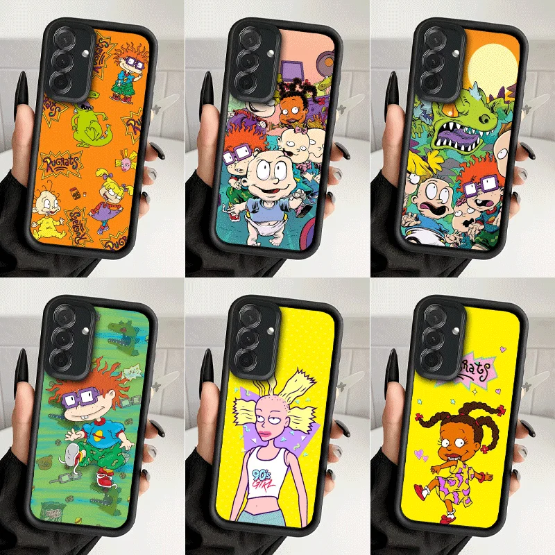 Cartoon Funny R-Rugrats Shockproof Phone Case For Samsung A13 A14 A15 A16 A17 A33 A34 A35 A36 A37 A53 A54 A55 A56 A57 A23 A24 A2