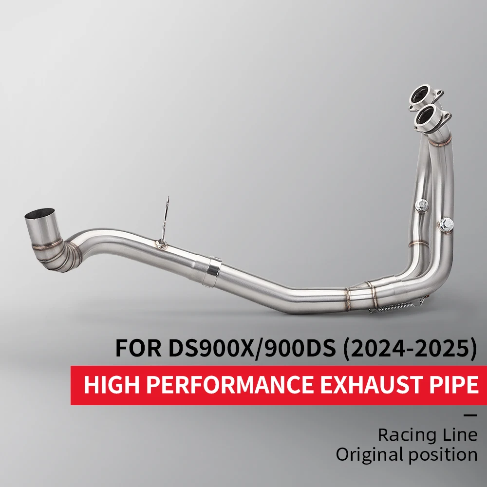 

Motorcycle system exhaust pipe is suitable for DS900X 900DS 2024-2025 original hole position Slip On