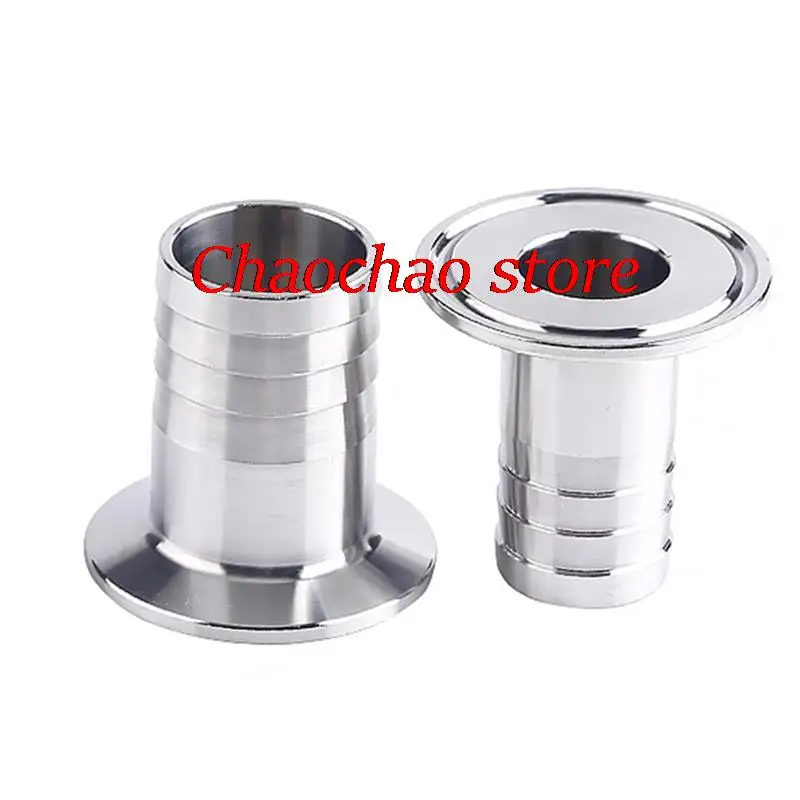 

1Pcs 8mm--108mm Sanitary Hose Barb Pipe Fitting Tri Clamp Type Ferrule Stainless Steel SUS SS 304 For Home Brew Diary Product