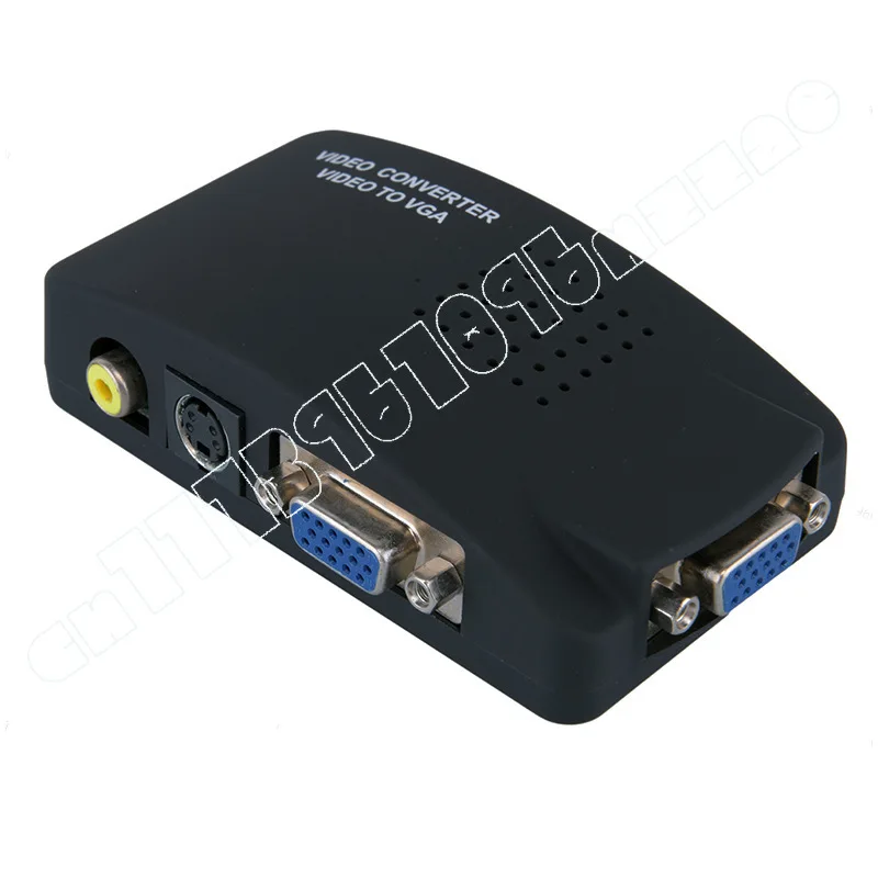 VGA To AV Converter VGA/AV/BNC/S Terminal, Computer Monitor Connected To Host Camera