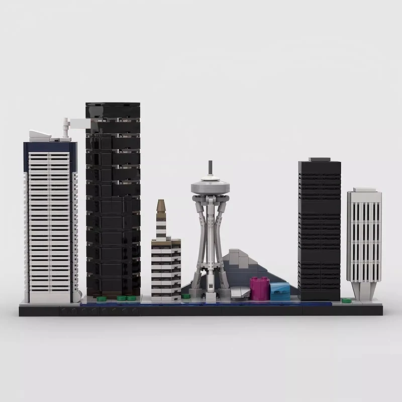 Bricklink City Skyline Sets Kuala Lumpur Macao Washington Amsterdam Kyoto Seattle Seoul Rome Street View Bausteine Spielzeug