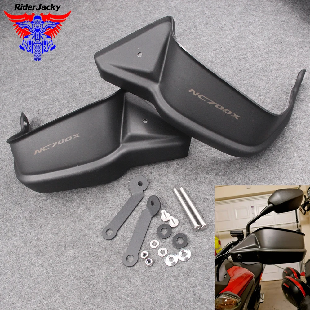 Handguard Protector Wind Shield Deflectors Handle Bar Hand Guard Brush For Honda NC700 X NC700X 2012-2017 2013 2014 2015 2016