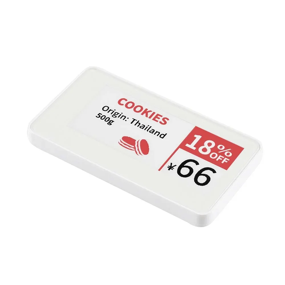 

Waveshare e-Paper Protection Case for 2.9inch e-Paper Raw Panel High-quality ABS plastic White color