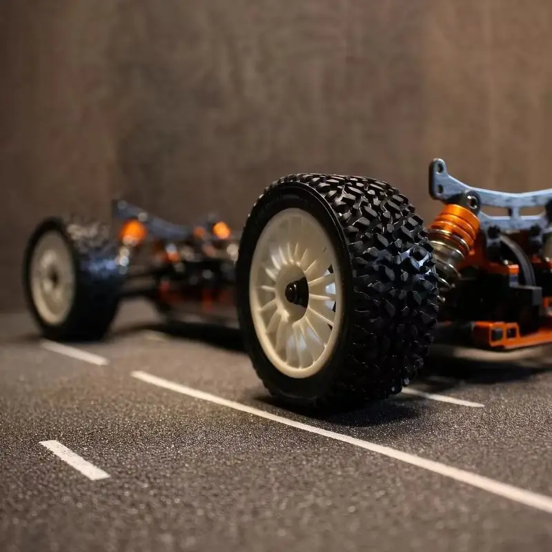 SNRC DK7 1/10 New Shaft‑Driven Remote Control 4WD Rally Off‑road Vehicle Electric RC Frame Chassis Model With Transparent Shell