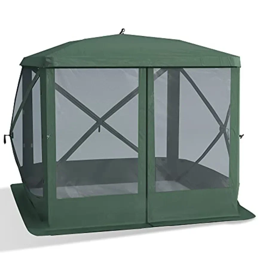 Pop Up Camping  Gazebo Sn Shelter Tent with Single Person Easy Set-Up Ventilating Mesh Portable Carry Bag for Outdoor Camping P