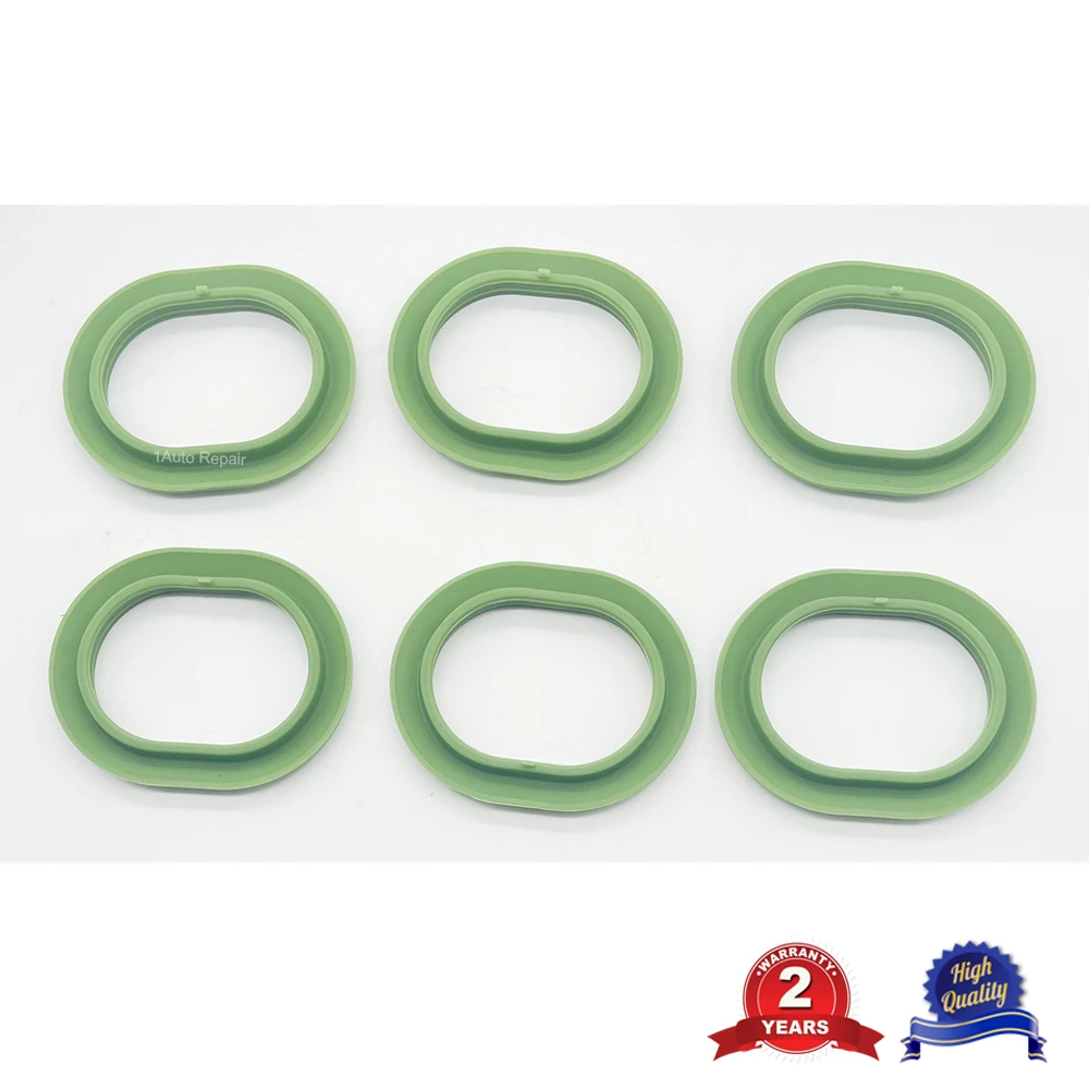 Set of 6 Intake Manifold Gaskets For Mercedes Benz 276 Engine Gasket Seal A2761410180