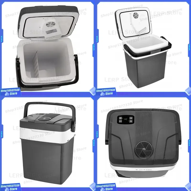 Popular 29L Dc Cooler Box Customize 12v 220V Electric Coolers Camping Portable Car Fridges for Picnic