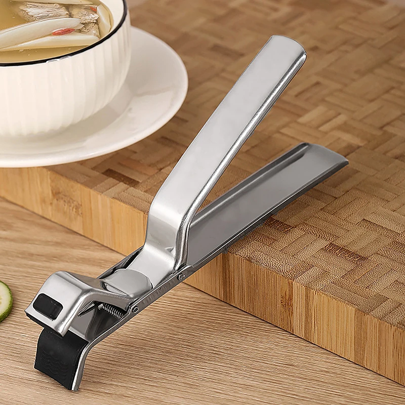Clip Anti-brûlure, support de bol chaud, pince à plat, pince à casserole, plaque à chaud, levage de bol, pinces de récupération, fournitures de cuisine