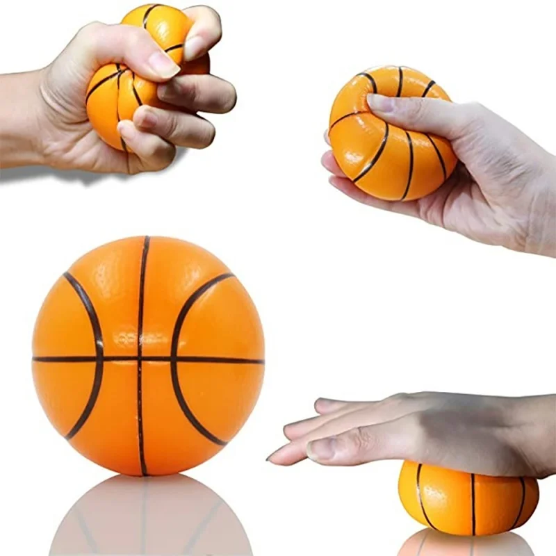 12 Stuks Kinderen Spons Pu Bal Speelgoed Anti Stress Bal Educatief Speelgoed Voor Kinderen Buitensporten Decompressie Release Bal