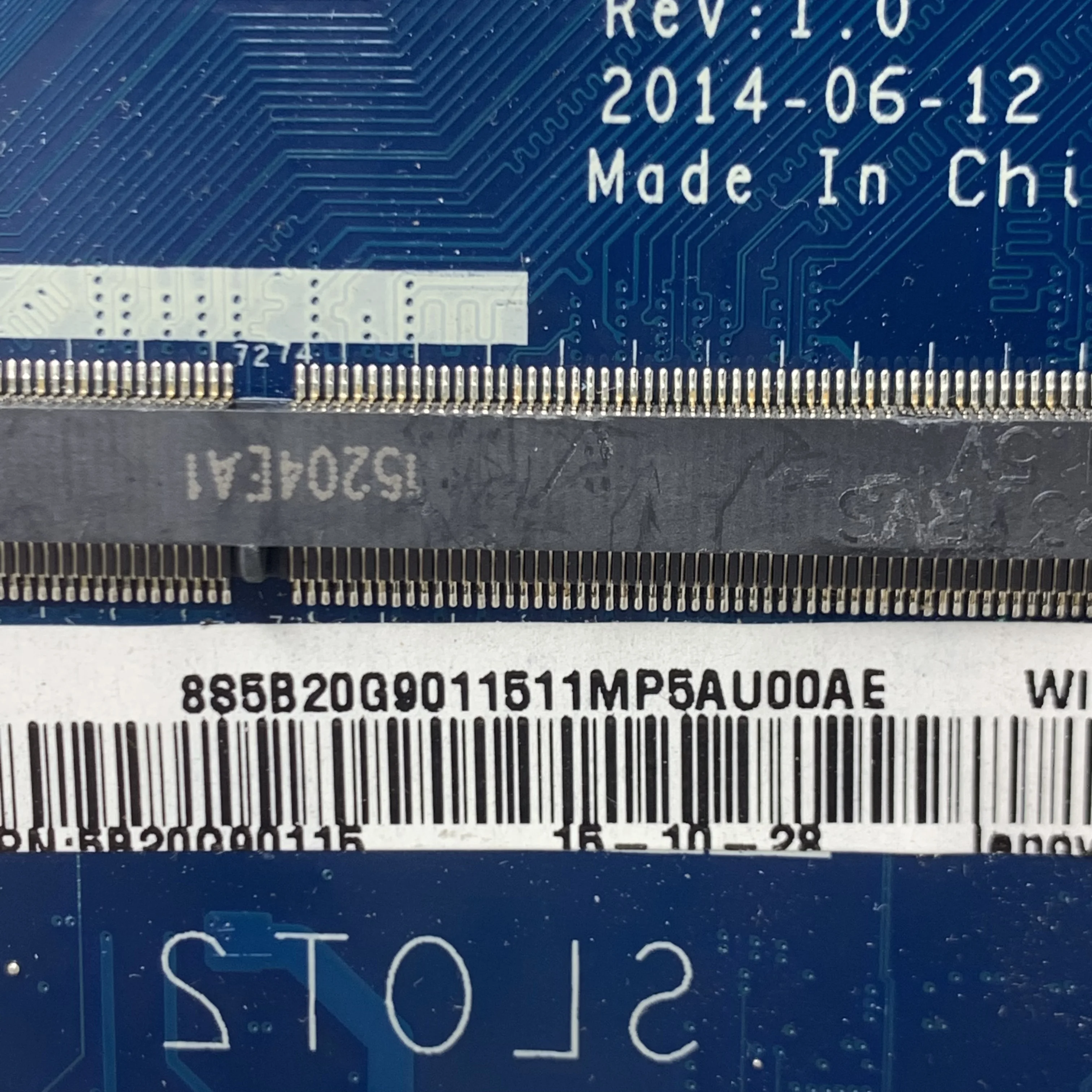 ZIWB0/B1/E0 LA-B102P With SR1YW N3540 CPU Mainboard For Lenovo B50-30 E50-30 E40-30 Laptop Motherboard 5B20G90115 100% Tested OK