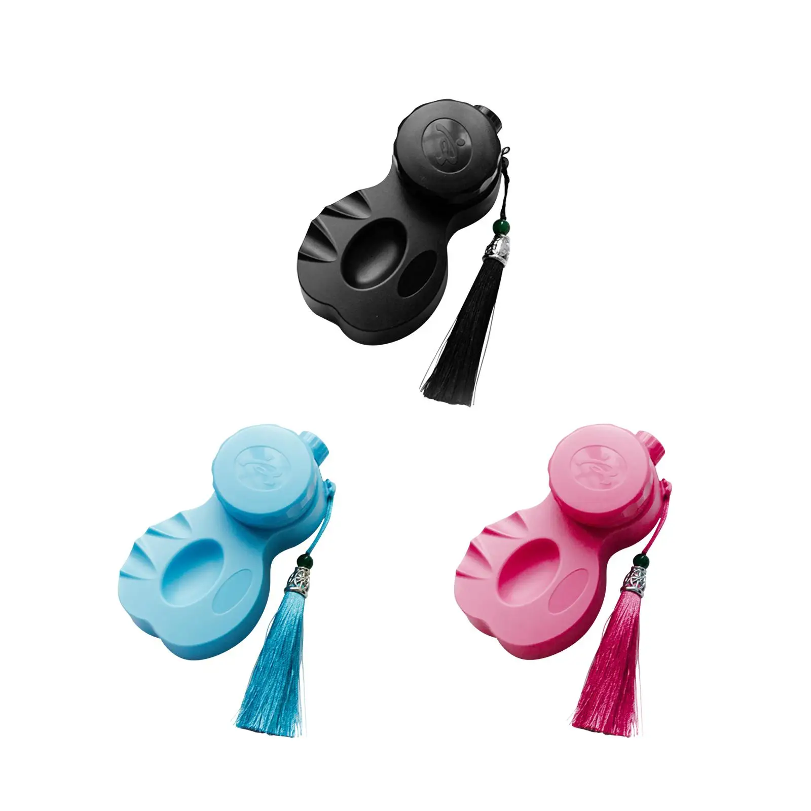 Chinese Calligraphy Ink Holder with Lid Inkstone Leakproof Inkslab Ink Well for Practice Drawing Calligraphy Writings Paintings