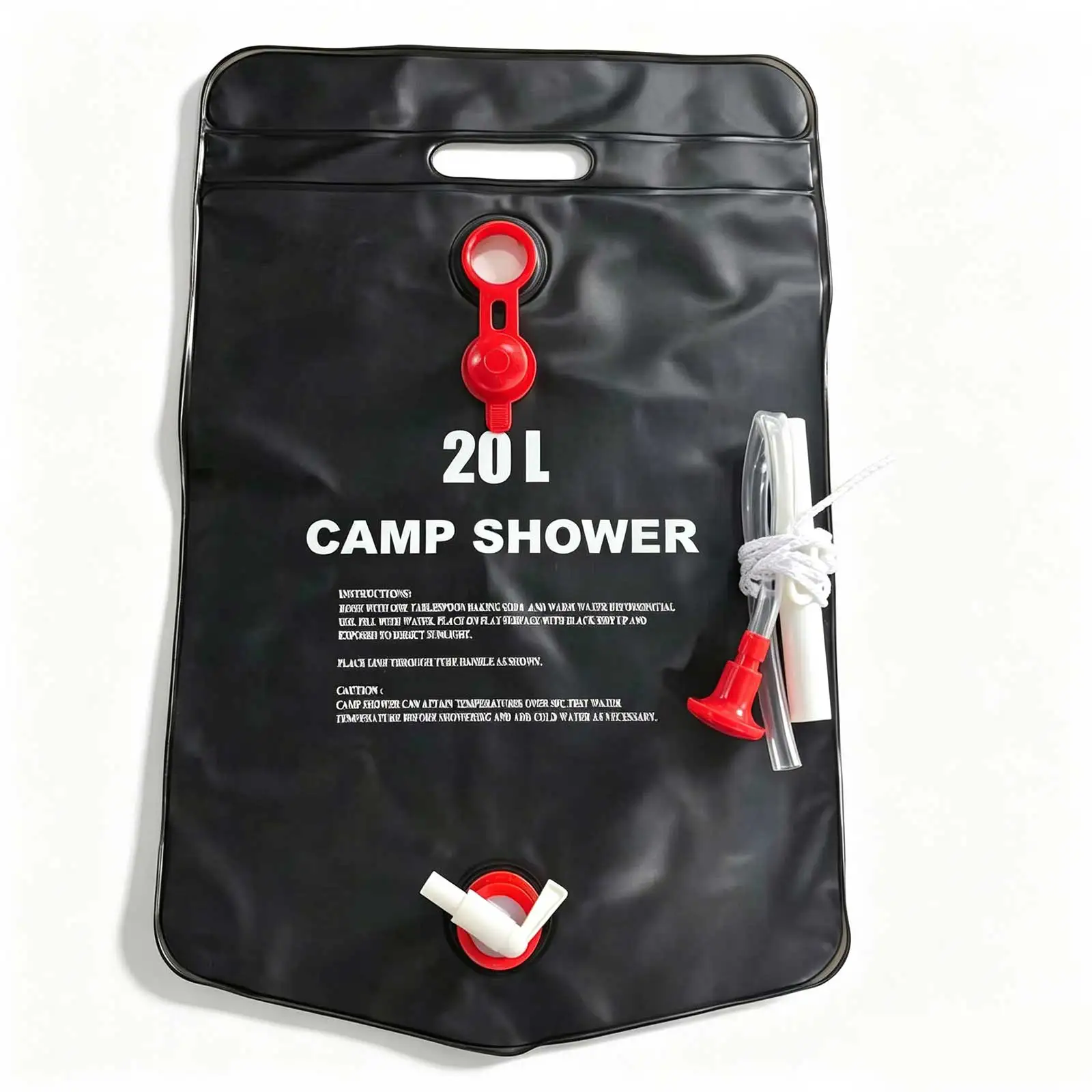 Large Capacity Portable Camping Shower Bag Outdoor Travel Hiking Picnic Water Storage Bag for Beach Swimming Wilderness Bathing