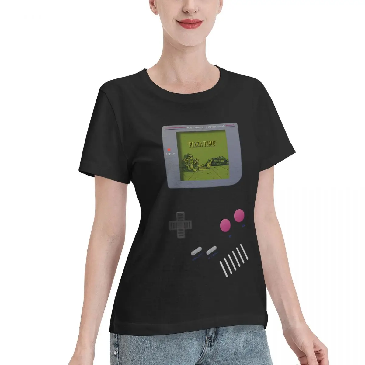 Custom Available Game Boy Women's T-shirt Everyday Aesthetic Women Top