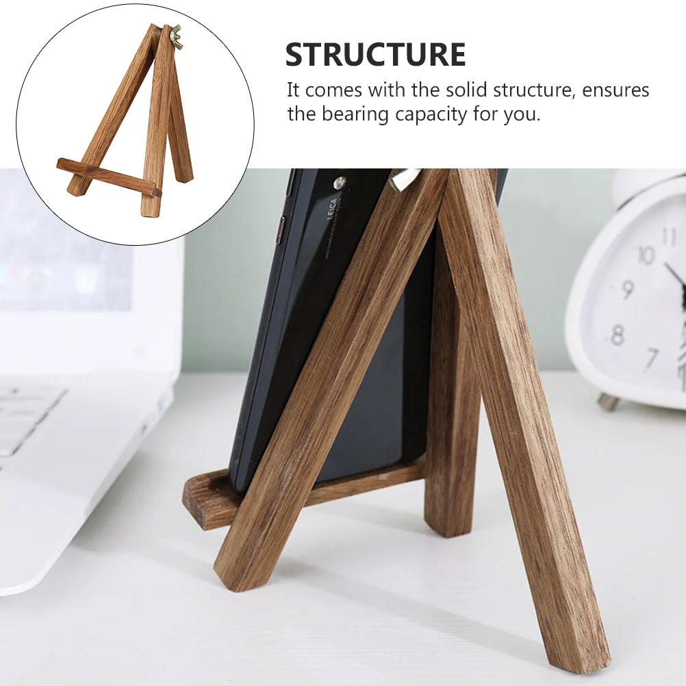 Holz stativ Displayst änder verstellbarer Halter Malerei Telefon Desktop-Regal mit Halterung Regale platzieren