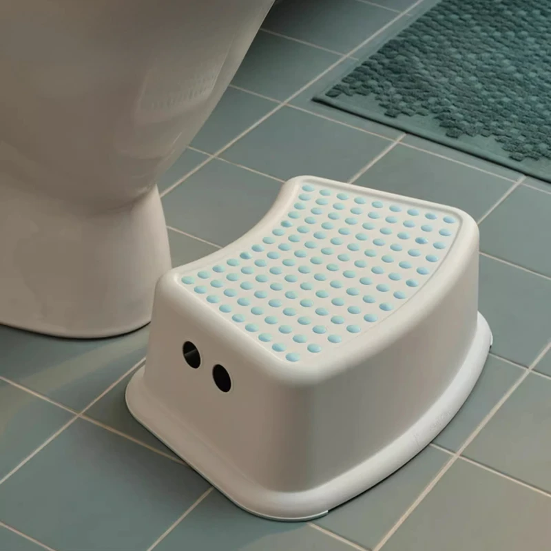 

Children footstool toilet stool Bathroom Chairs Stools Furniture Bathroom Appliances Plastic shower basin Non slip stool