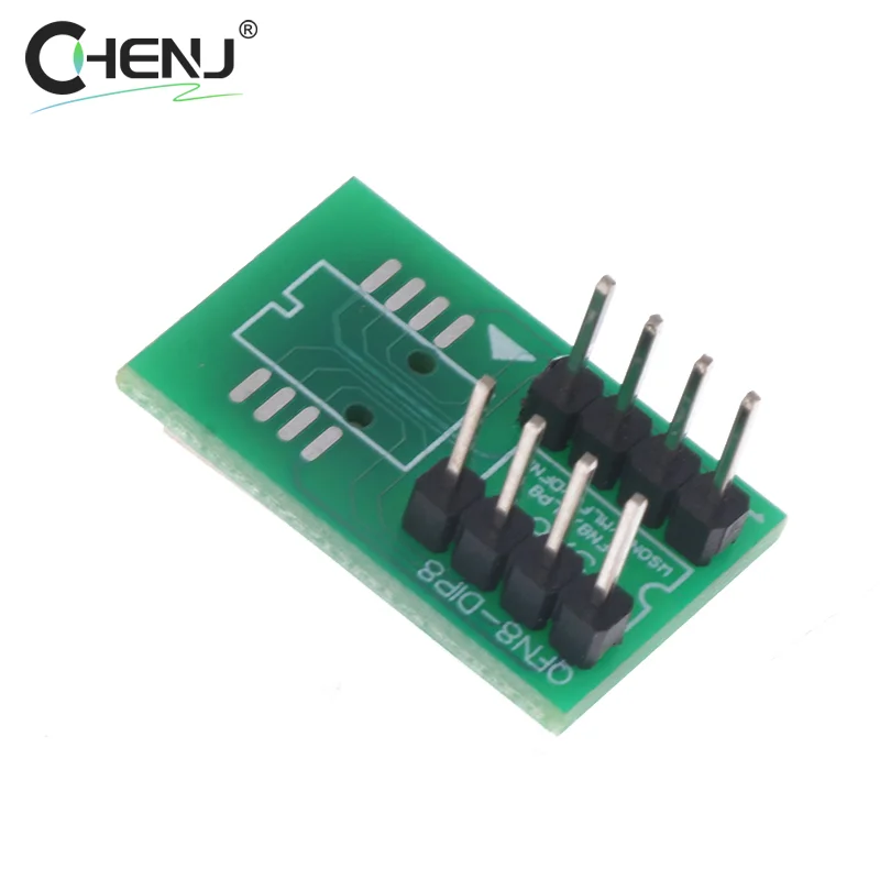 DFN8 WSON8 MLF8 MLP8 QFN8 To DIP8 Adapter 6*5mm 6*8 IC Chips Socket For CH341A TL866ii Plus RT809H/F T48 T56 EZP2023 Programmer