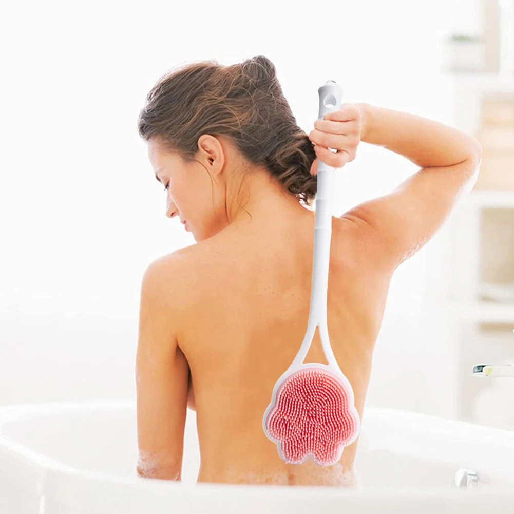 Portable Back Washing Tool For Travel Reaching Every Inch Of Your Back Effortlessly. Spa-like Bathing