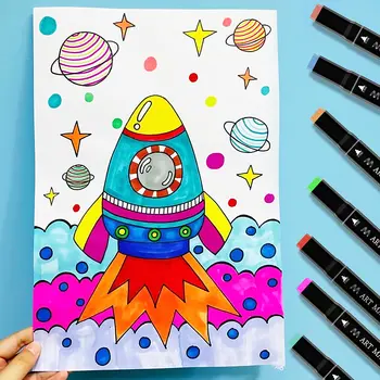 10 最佳銷售 酒精基馬克筆 - №10