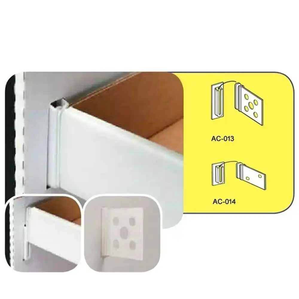Picture 7: Plastic Two Hole Supporting Parts Carton Stacking Card Paper Shelf Connecting Fixing Protective Connector