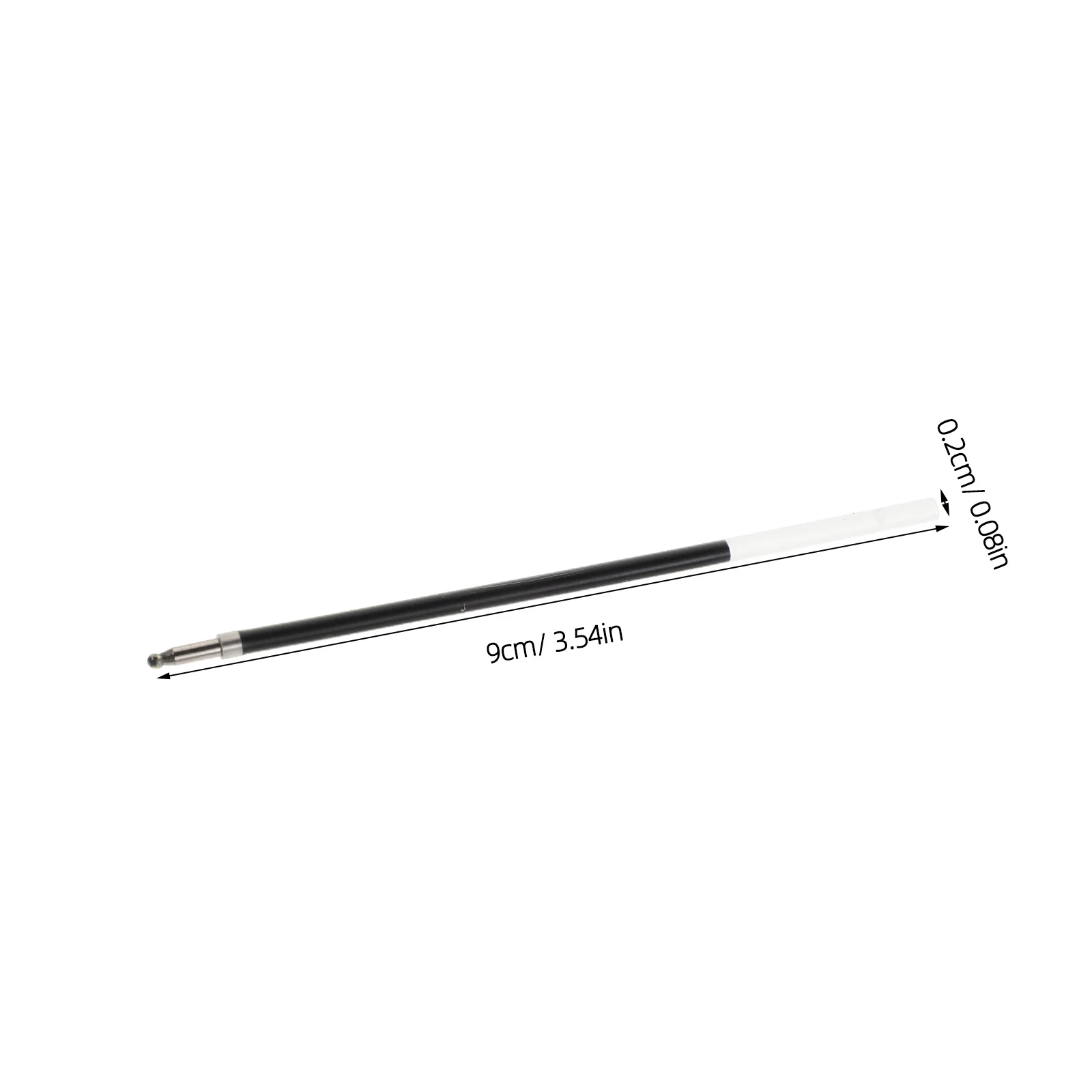 40 قطعة أربعة ألوان عبوات أقلام حبر جاف 0.7 مللي متر السلس الكتابة استبدال الحبر ل انقر أقلام مكتب المدرسة السفر استخدام متعدد الألوان