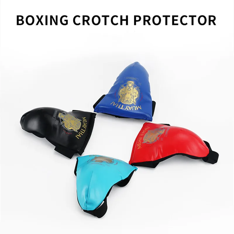 Boxing Crotch Protector Muay Thai Fighting Guards Blocking Artifacts Taekwondo Groin Guard Protection Training Equipment