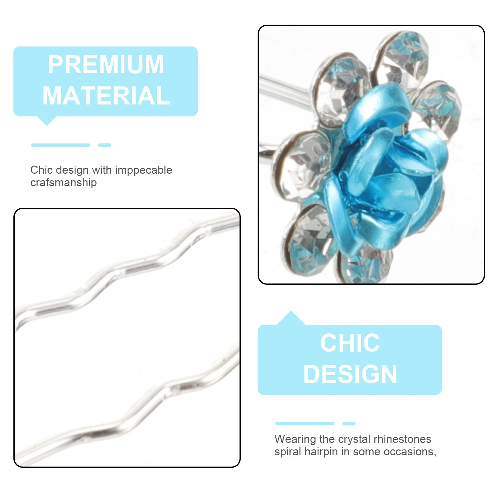 

20 шт., набор свадебных заколок со стразами и розами, элегантная свадебная заколка для волос для женщин и девочек, свадебная заколка для волос со стразами, заколка для волос