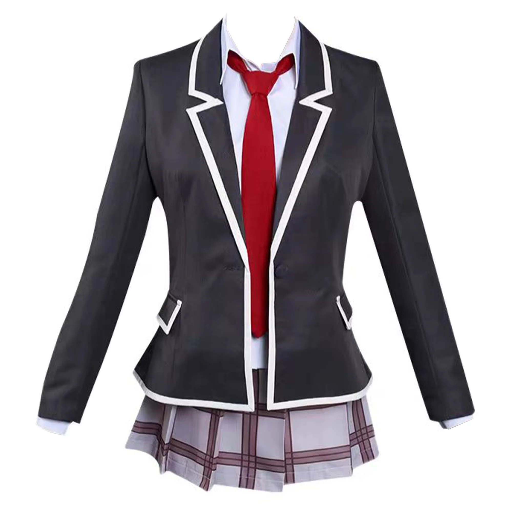 Anime Mayuko Nise Cosplay Costume Party Outfits Full Set Female School JK Uniform