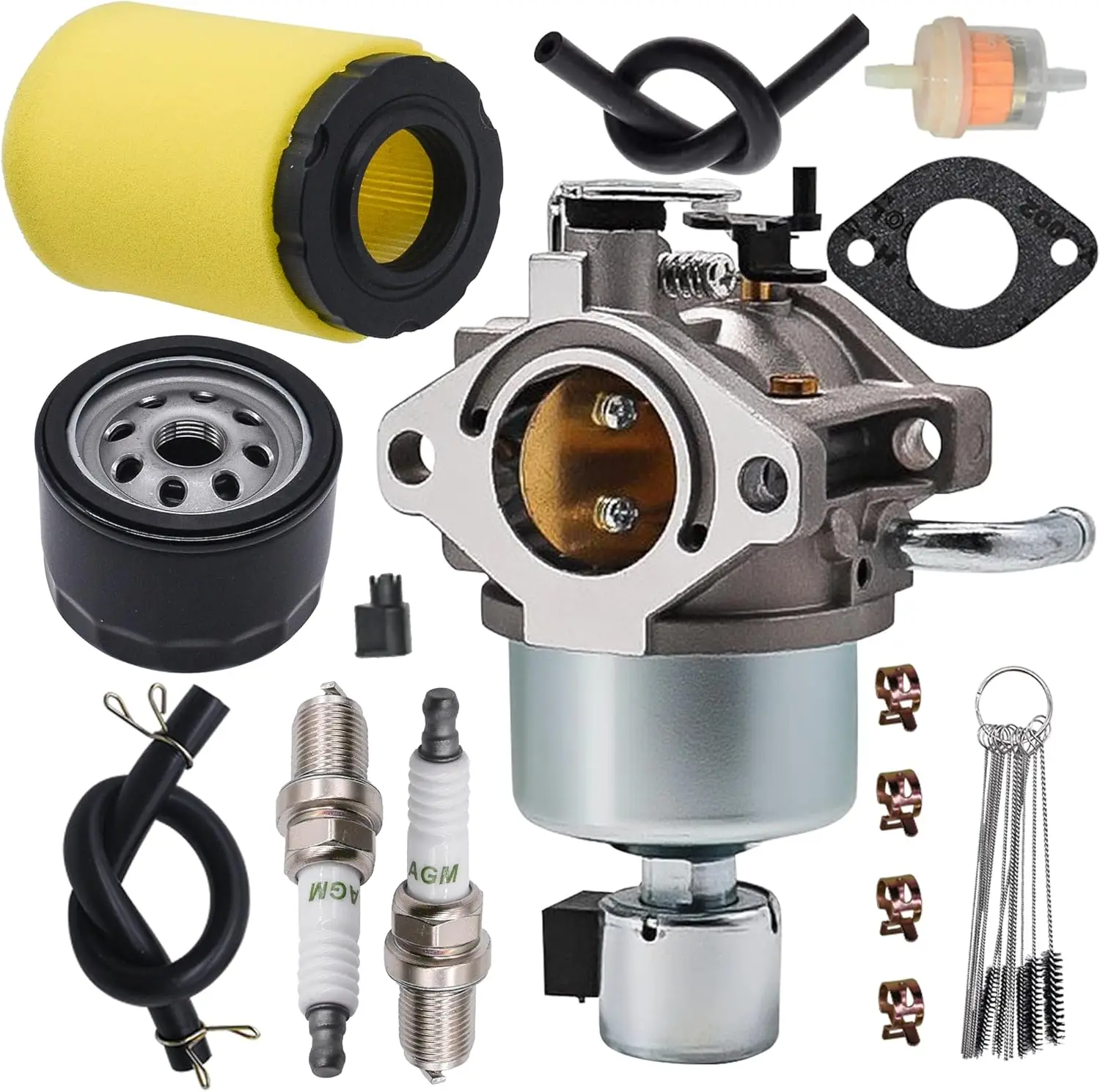 

592952 Carburetor Fit for 500cc 17.5hp 19.5 19HP Engine，Replace 594492 591736 794136 796587 33R877 331707 331777 331877 31Q677 3