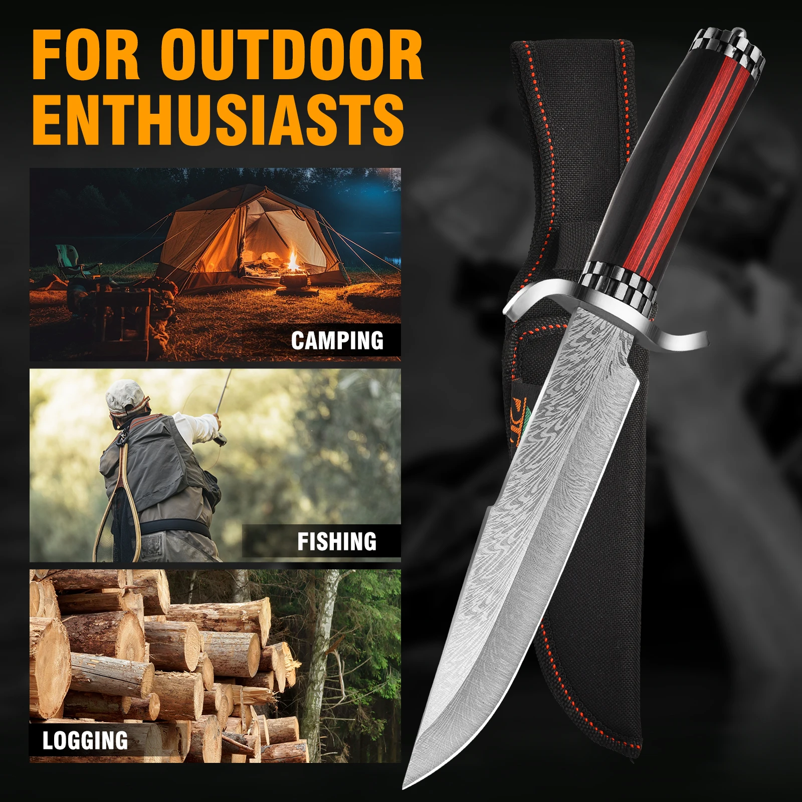 1Pc Sheathed Belt K…