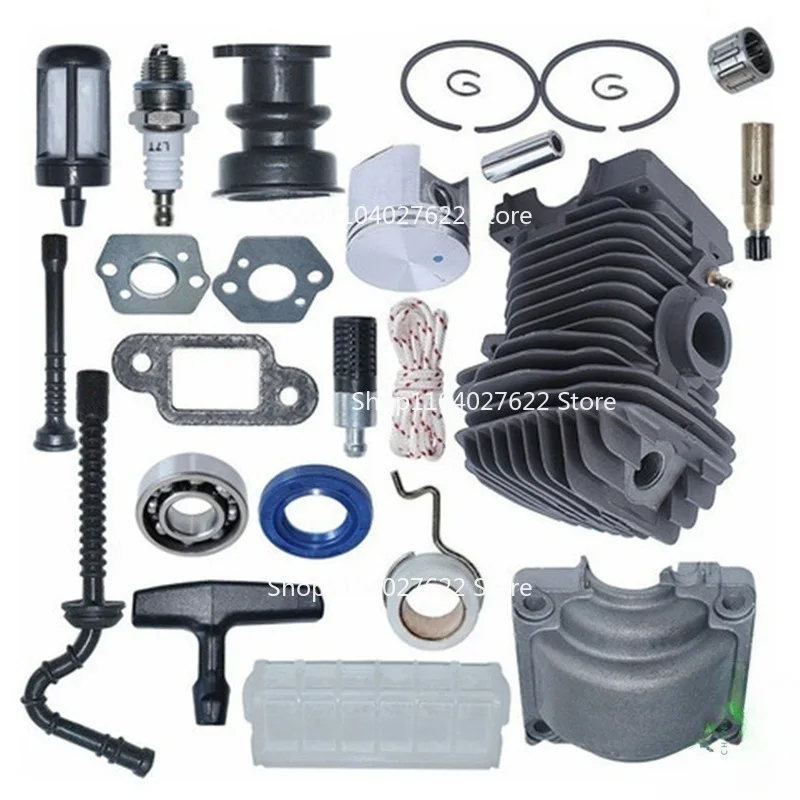 

Для MS023 025 MS230 MS250 Цилиндр в сборе, блок цилиндров, поршневой цилиндр, аксессуары для бензопилы 42,5 мм