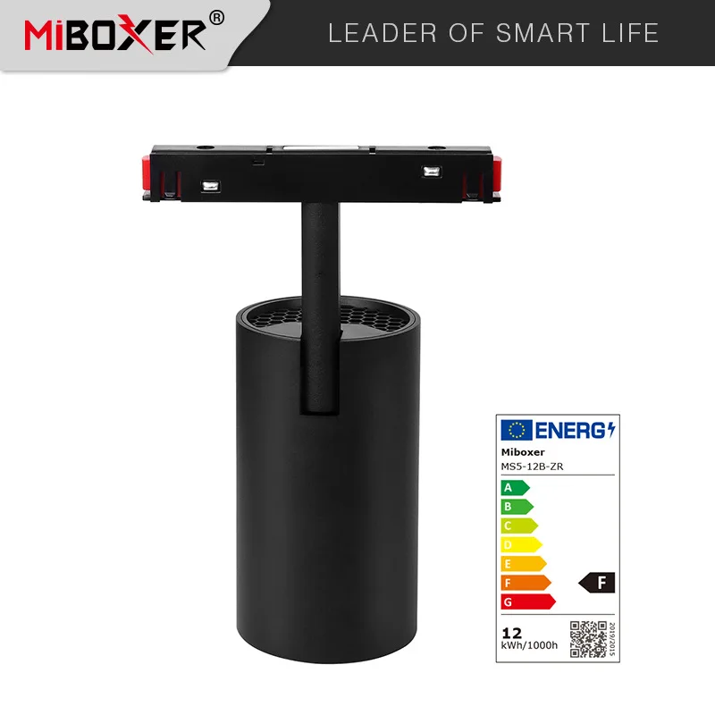 Miboxer 6W 12W 25W RGB + CCT Magnetic Spotlight (Zigbee3.0 + 2.4G) Mendukung Tuya Smart App Control dan 2.4GHz Remote Control