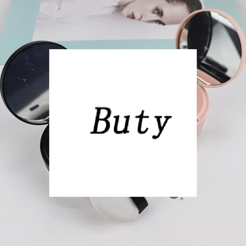 Empty Air Cushion Puff Box With Powder Puff Mirror Big Or Small Elastic Mesh Portable Makeup Case Container For Loose Powder