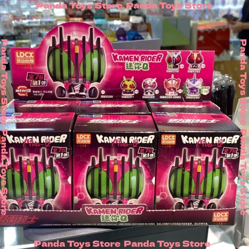 

In Stock Kamen Rider Palm Hero Series Blind Box Mini Q Version Vol. 1 Anime Figure W01 Collection Model Toy Kids Birthday Gifts