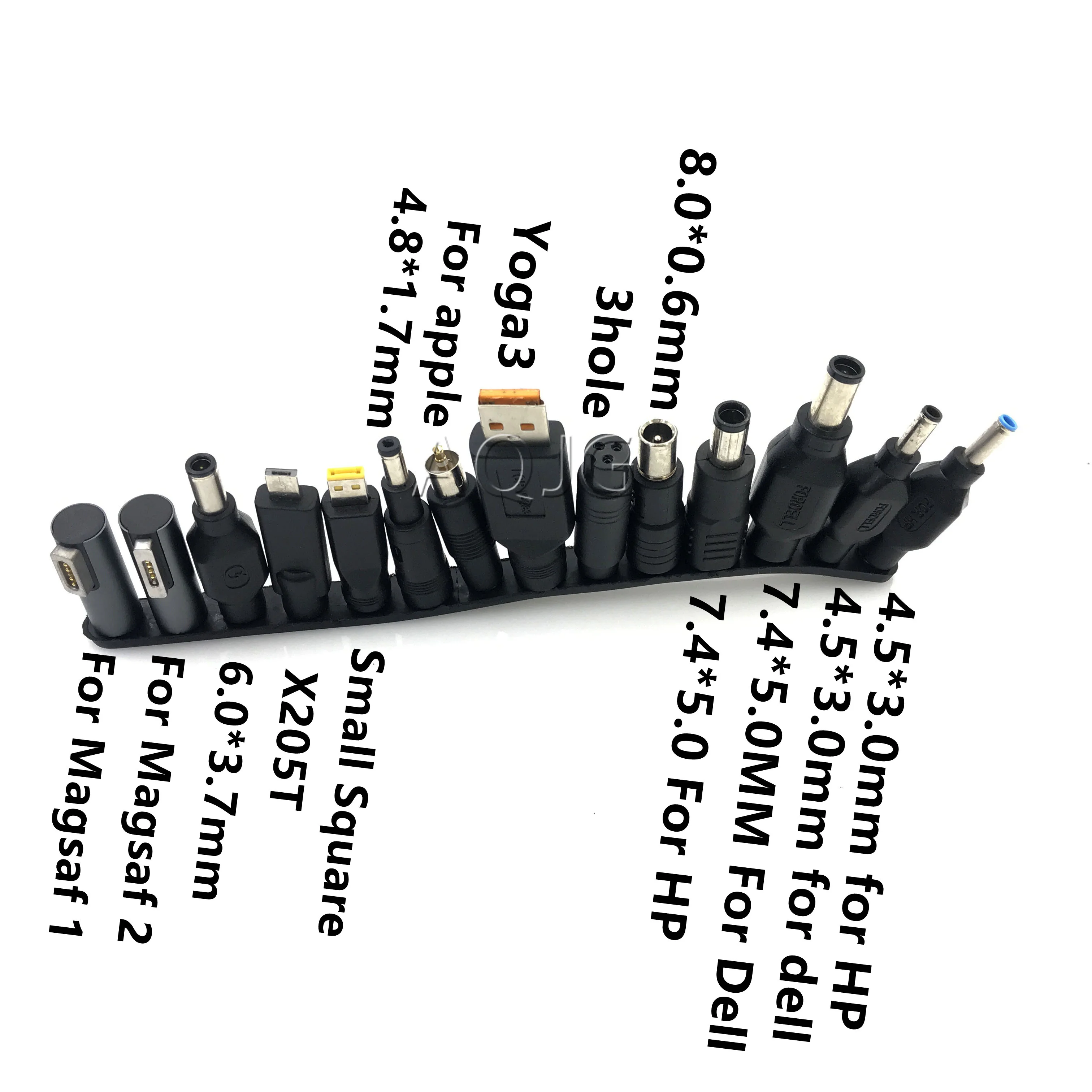 

14pcs Universal 5.5mmx2.1mm DC AC Power Adapter Tips Connector Kits for Lenovo Thinkpad Laptop Yoga3 Power Supply Plug Jack Sets