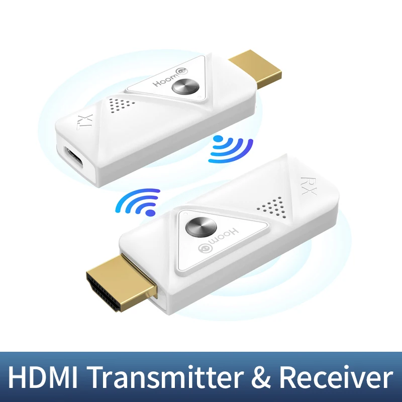 Wireless extender 30m plug&play for transmitting video and audio from computer/laptop/MAC to HD TV/display screen/projector