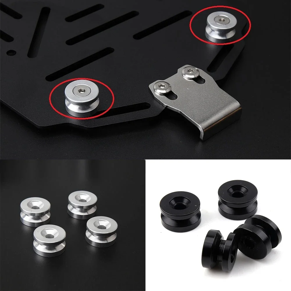 Tail Box Buckle Tailstock Button Universal for Motorcycle  Quickly Remove Connect Parts Aluminum Alloy Grommets Clasp