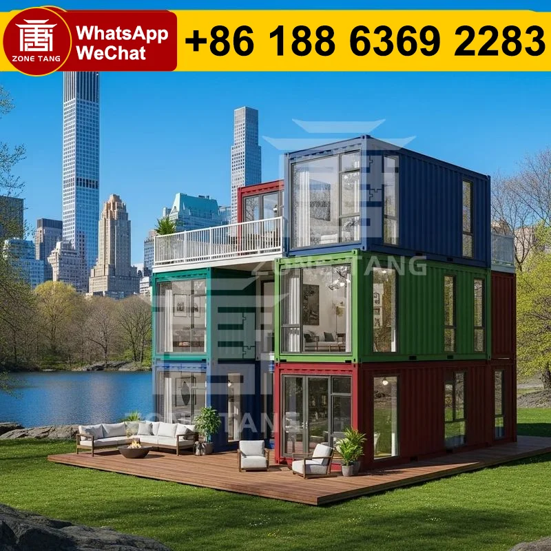 

Thermal Insulation Small House Folding Urban Living Modular Container Buildings Fashion Flat Pack House Luxury Container Homes