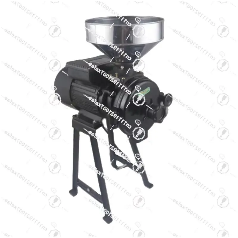 Electric Grain Grinder for Rice Flour Corn Soy Milk Peanuts - Commercial Household Dry Wet Functionality