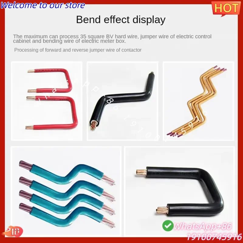 2026Hot FY-206 Automatic Wire Cutting Stripping Bending Machine 4-axis Motion Control Multi-core Cable Harness Processing