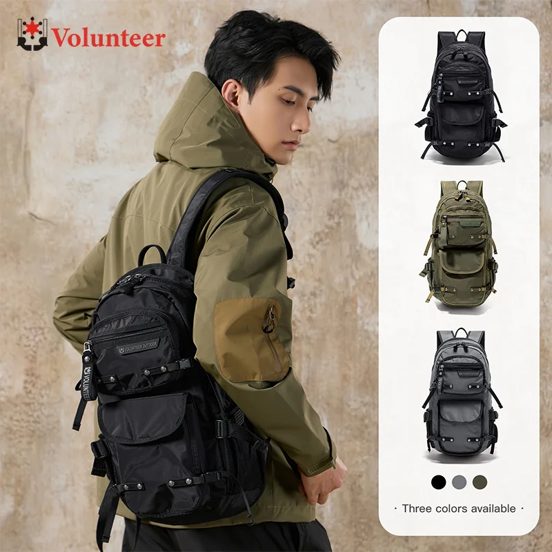 

Volunteer Hiking Backpack Camping Climbing Running Cycling Bag for Women & Men Travel Waterproof Lightweight Backpack 1842-07