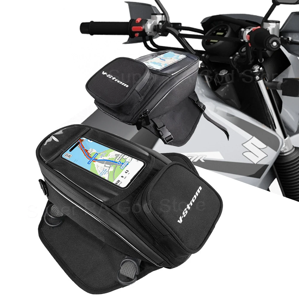 For V-STROM V STROM DL650 DR650S 2013 - 2019 2015 2016 2017 2014 2017 Motorcycle fuel tank navigation pack is waterproof