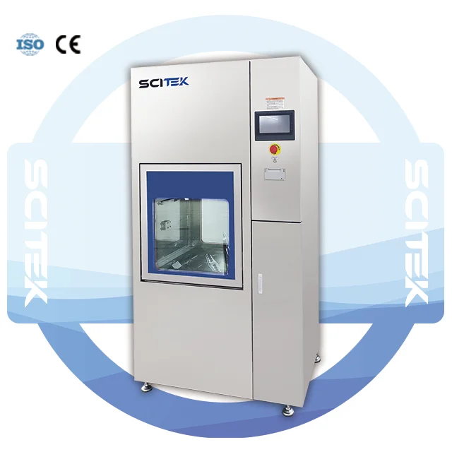 Rondella per vetreria automatica SCITEK Rondella per vetreria da 220 litri con pulizia automatizzata certificata CE