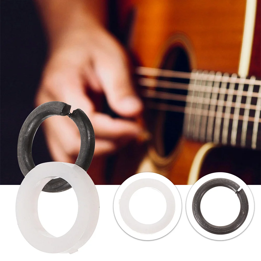 

12 Pairs Guitar Tuner Spacers Parts and Accessories Pegs Gear Electric Replacement Clip Washer