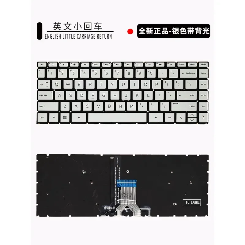 

New Keyboard for HP TPN-Q188 TPN-Q190 TPN-Q207 TPN-I131 TPN-I132 TPN-I136 TPN-W131