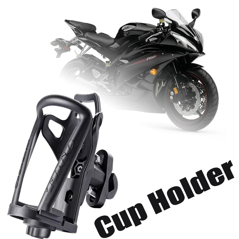 

Universal Motorcycle Water Cup Holder Drink Holder Motorcycle Bike Handlebar Bottle Holder Nylon Adjustable Bottle Holder