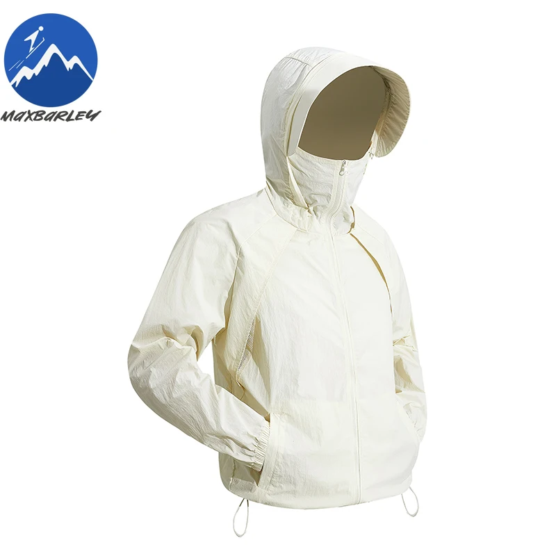 

Летняя ветровка Maxbarley с защитой от солнца, модная, дышащая, с УФ-защитой, для мужчин и женщин, ультралегкая, тонкая, для езды на велосипеде