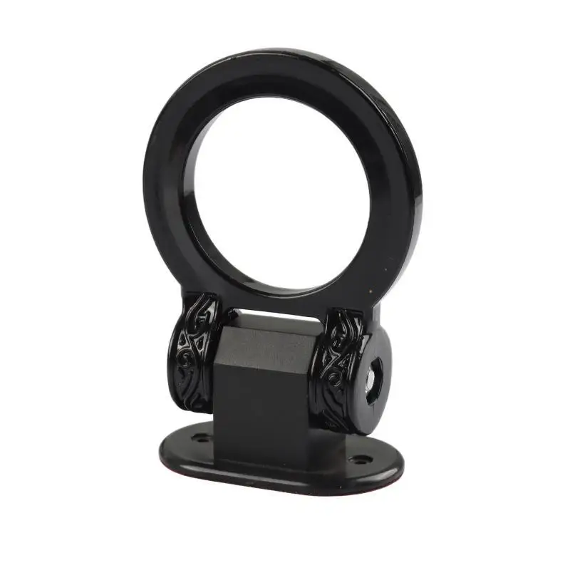 Car Trailer Hooks Styling Sticker Decoration Car Auto Rear Front Trailer Simulation Racing Ring Vehicle Towing Hook Decals