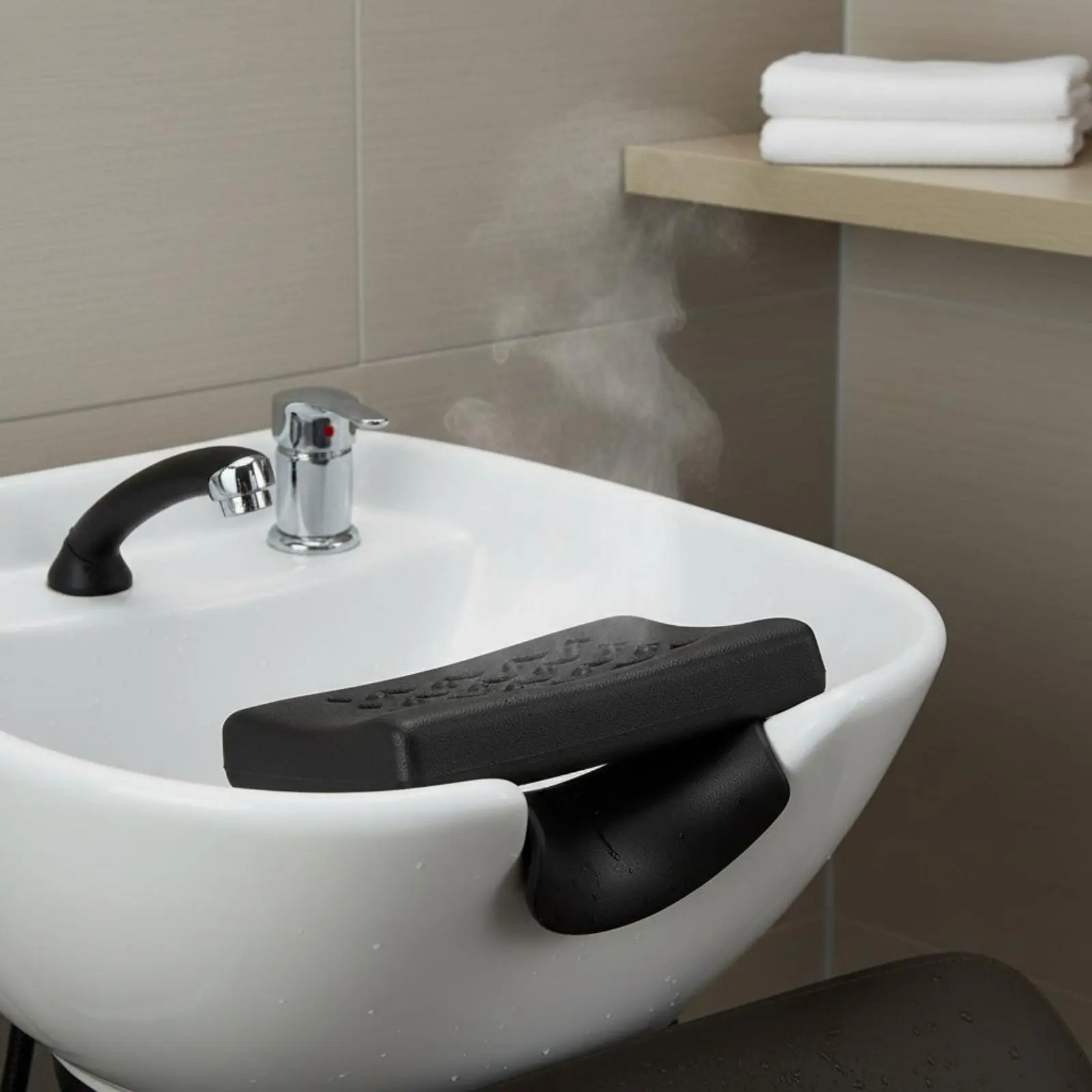 

Salon Sink Headrest Long-Lasting Shampoo Bowl Neck Rest Hair Washing Sink Pillow Lightweight Portable for Home